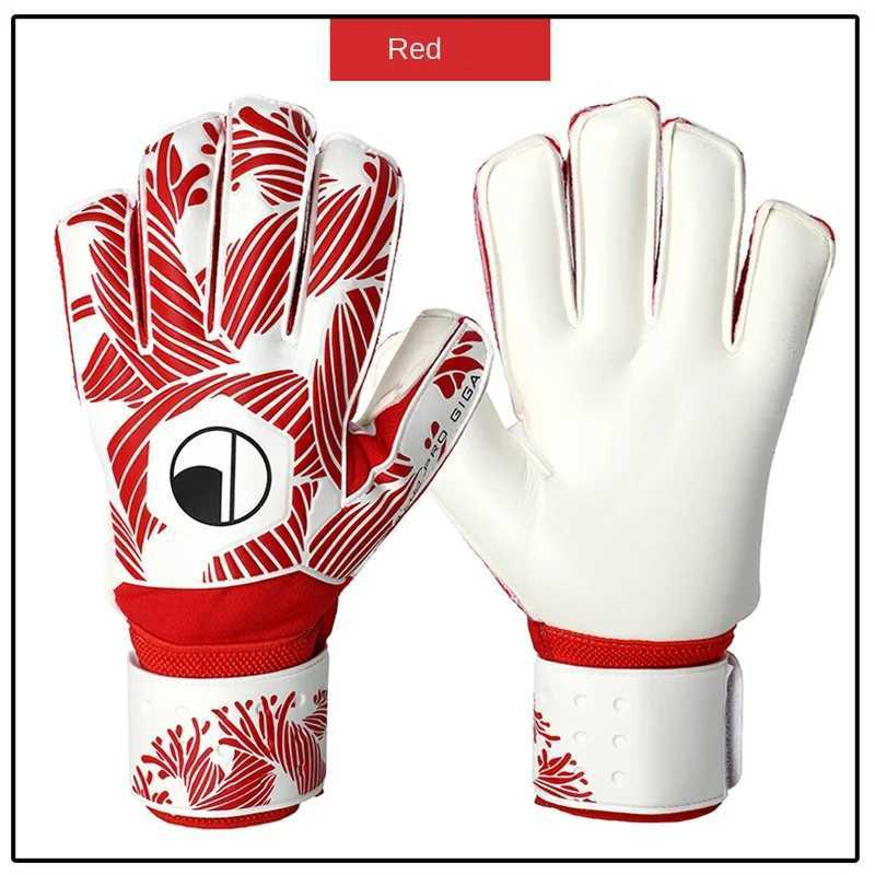 New Professional Football Goalkeeper Gloves Thick Latex Football Goalkeeper Gloves Finger Protector Adult Size 8 9 10XJ250412