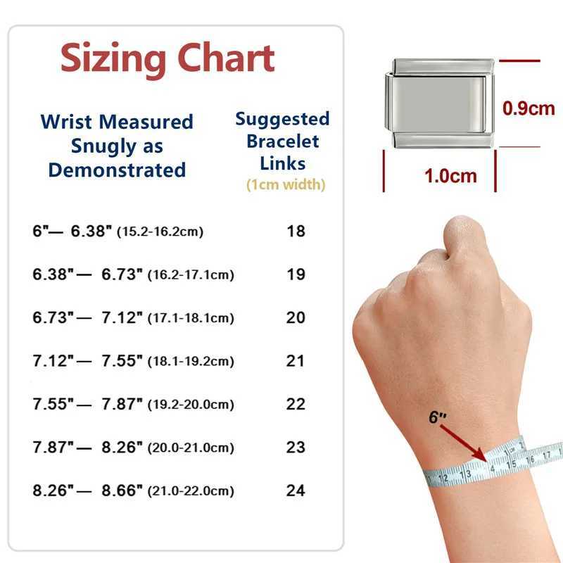Youvelst Romantic Charm Bracelet Cherry Persimmon Strawberry Italian Charm Link Fit 9mm Stainless Steel Bracelet DIY MakingC250411