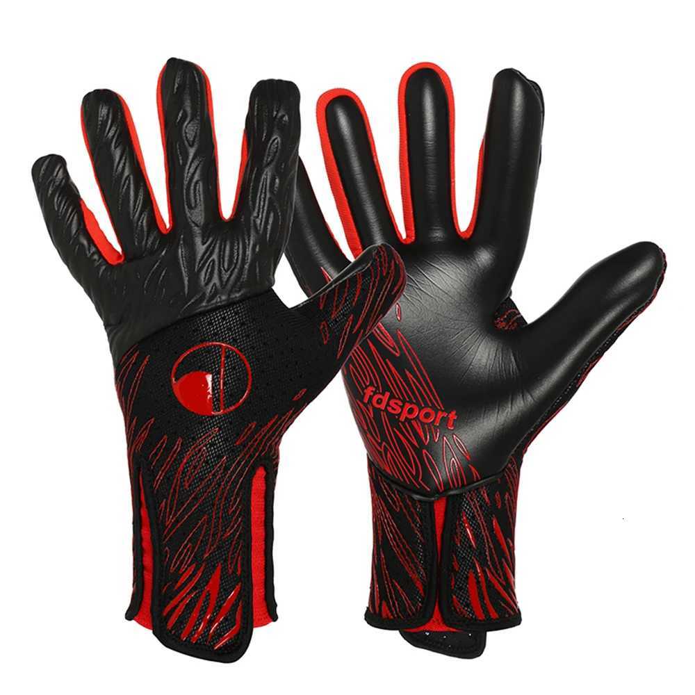 Professional Goalkeeper Gloves Mens Women Football Soccer Rugby Match Training Goal Keeper Protection Gloves Non-slip Full LatexW251112