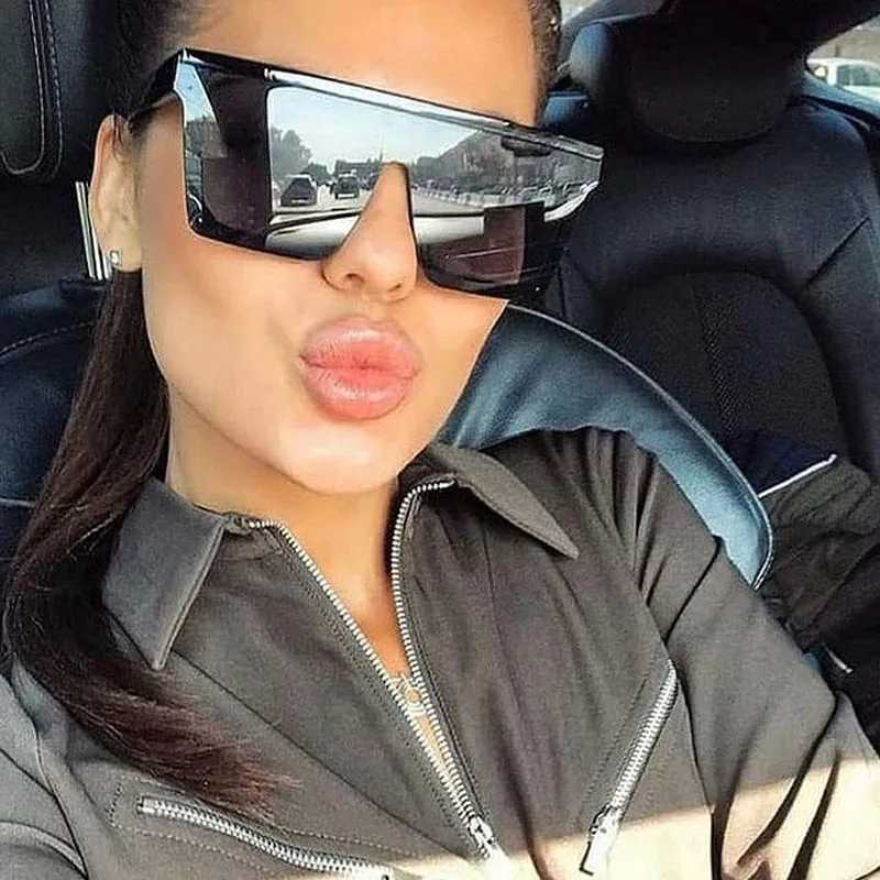 Fashion Vintage Square Sunglasses Women Men Brand Designer Retro Sun Glasses Female Male Frame Punk Mirror Oculos De Sol Z250411