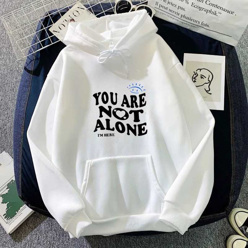 POD customization New Autumn and Winter Men and Women Couple Letter Print Hoodie Sweatshirt European and American Casual casual Style Sports TopT25111