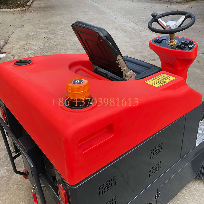 ride-on road sweeping machine commercial industrial floor sweeper clean sweeper