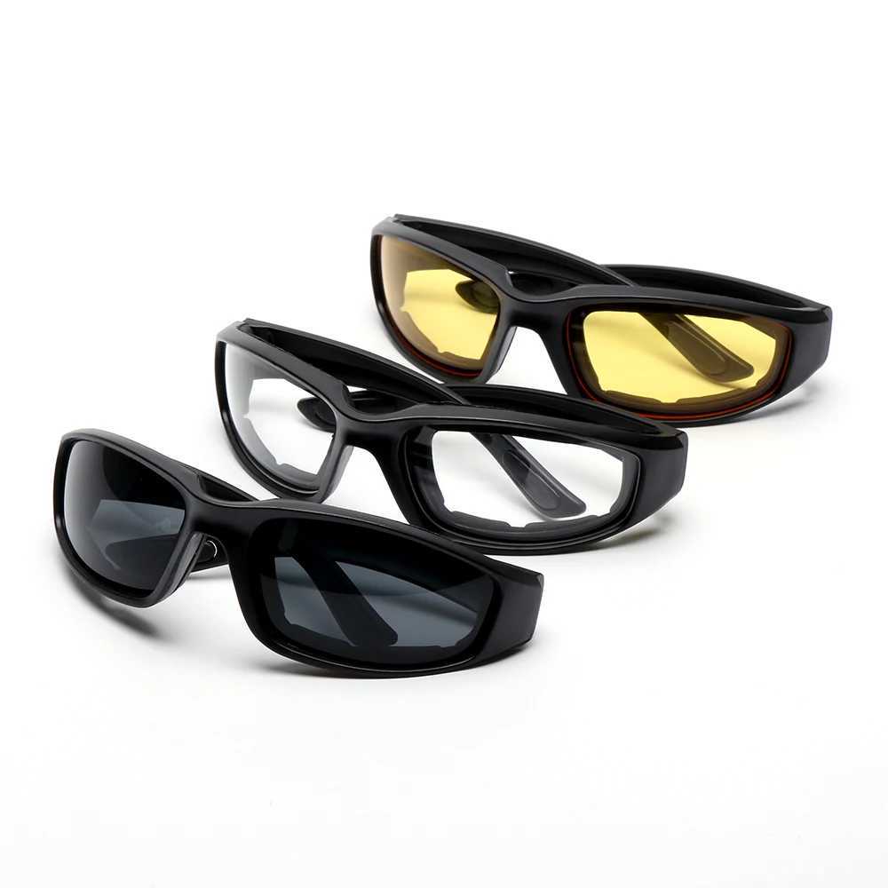New Motorcycle Riding Glasses Cool Goggles Outdoor Sport Protective Gears Windproof Dustproof Scooter Sunglasses Eye Protection Z250411