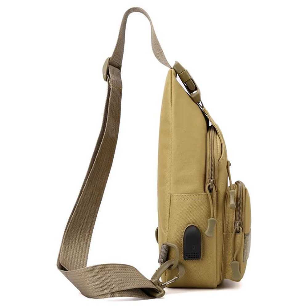 Fishing Tackle Sling Bag Outdoor Waterproof Shoulder Backpack Mini Carp Fishing Gear Bag Storage Bag for Fly Fishing Z250411