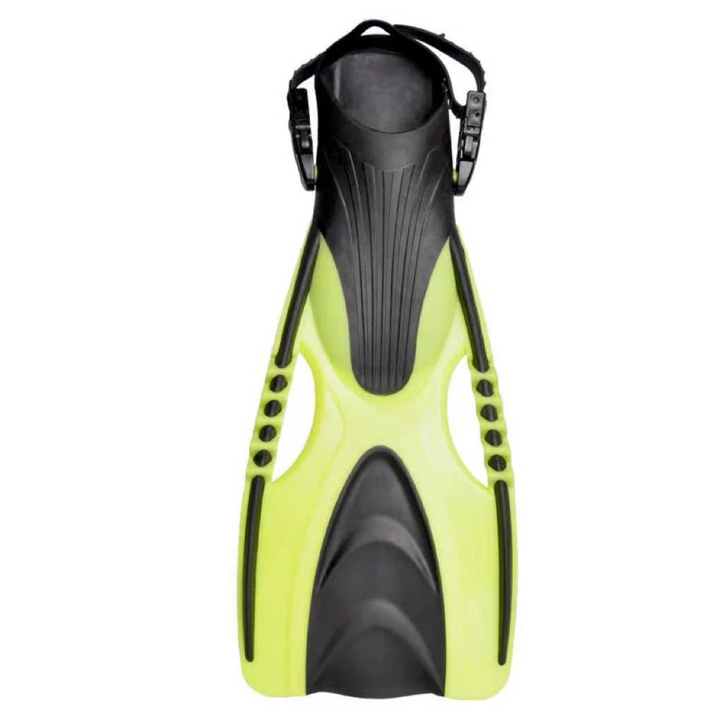 QYQ Professional Long Fin Swimming Fin Adult Inflatable Foot Flip Cover Youth Free Diving Fin Water Sports Lightweight EquipmentY250412