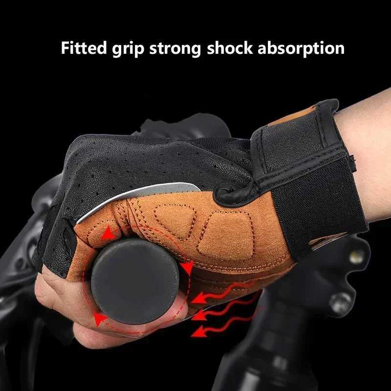 Half-finger breathable cycling gloves for men and women mountain bike fitness gym running sports bicycle motorcycle glovesC250412
