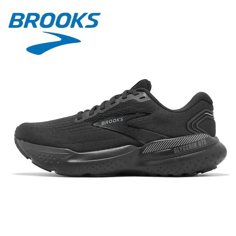 BROOKS Glycerin 21 Black Fashion New Mens Walking Shoes Low-top Breathable Casual Running Shoes Tenis Masculino SneakersC250411