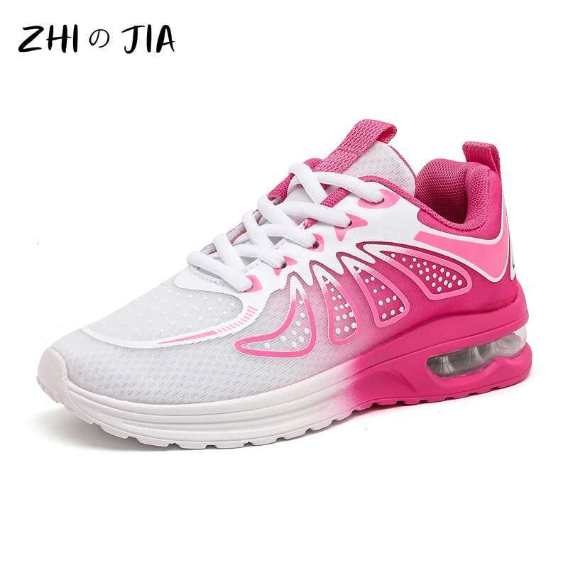 2025 Summer New Air Cushion Women's Mesh Designer Fashion Breathable Shoes Outdoor Running Shoes Casual Sports Shoes