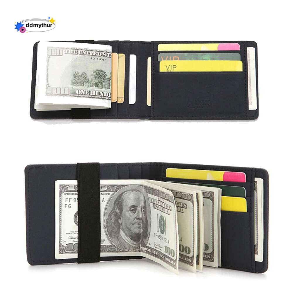 Credit Minimalist Card Holder Slim Wallet Rfid Blocking Men Secure Faux Leather Bag Wallets ddmythur