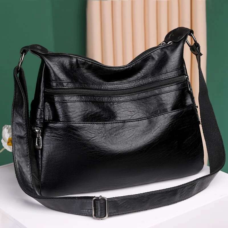High Quality Leather Handbags Designer Shoulder Crossbody Bags For Women 2024 New Bolsa Feminina Sac A Main