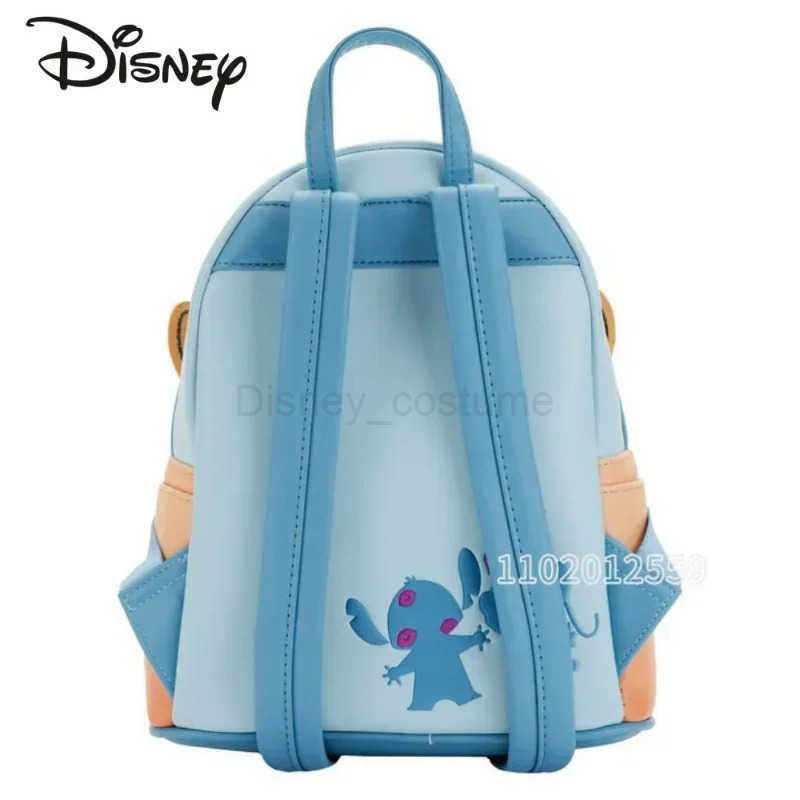 Disney Stitch New Womens Backpack Luxury Brand Fashion Womens Mini Backpack High Quality Cartoon 3D Cute Childrens Backpack X250412