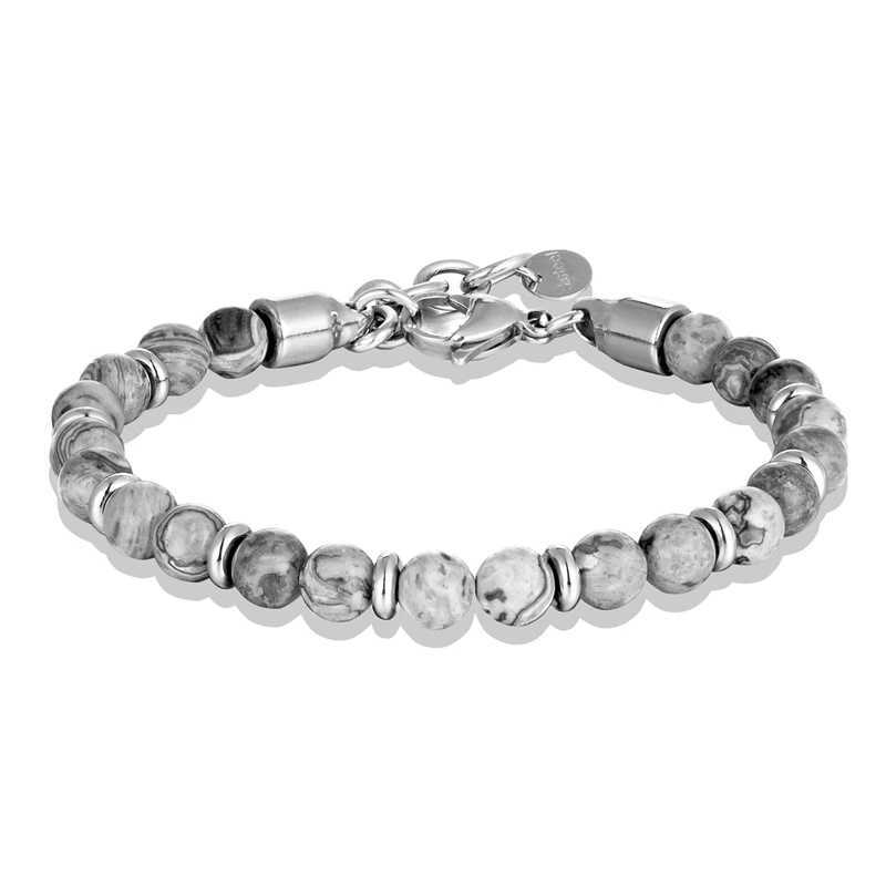 6mm Tiger Eye Beads Strand Bracelets Men Women Charm Stainless steel Chain Colorful Natural Stone Bracelet Male Jewelry Gift NewC250411