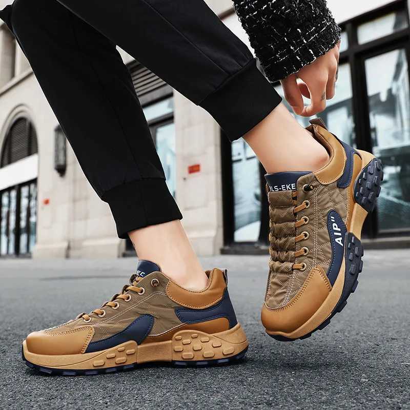 Mens casual shoes fashionable and breathable walking shoes mens lightweight and comfortable sports shoes running shoes W250412