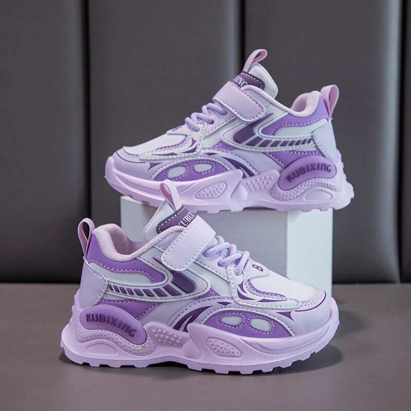 2025 New Children's Trainer Cute Leather School Thick Designer Fashion Sports Shoes for Girls