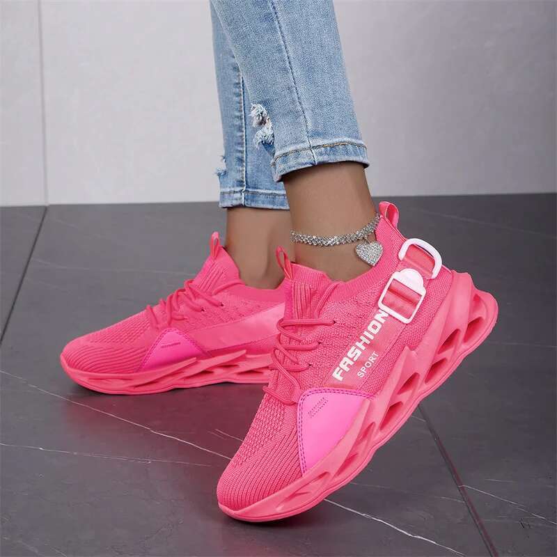 2025 Summer New Purple Women's Casual Lightweight Outdoor Walking Breathable Running Designer Fashion Sports Shoes Suitable for Both Men and Wome
