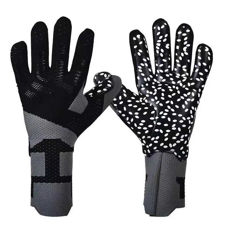 2024 Professional sAdults Childrens Football Latex Thick Protective Goalkeeper Football Sports Football Goalkeeper GlovesXJ250412