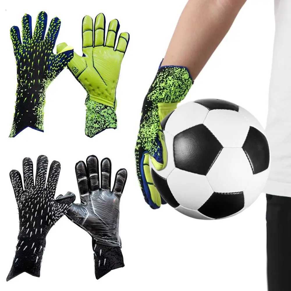 Professional Football Goalkeeper Soccer Gloves Latex Thickened Protection Adults Goalkeeper Soccer Sports Football Goalie GlovesW251112