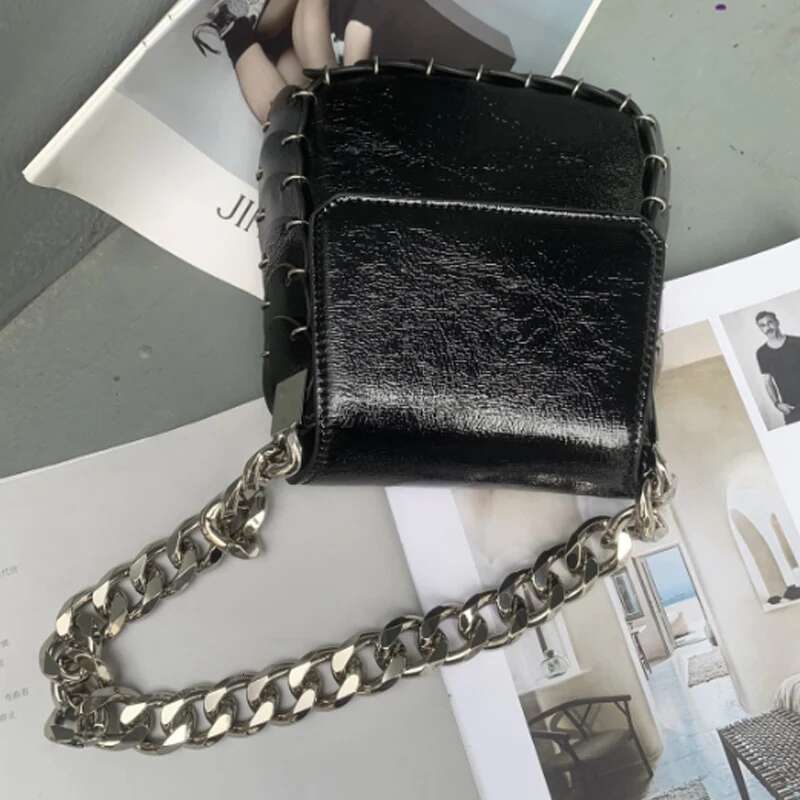 New Design Heavy Industry Chain Mobile Phone Small Square High-Quality Single Shoulder Crossbody Fashion Women's Bag