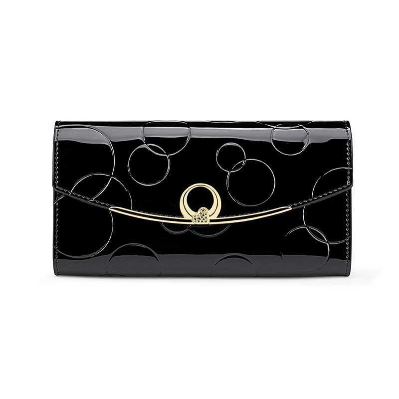 Womens wallet Carteras Para Mujer womens long wallet with phone pocket design leather wallet RFID protection Z250411