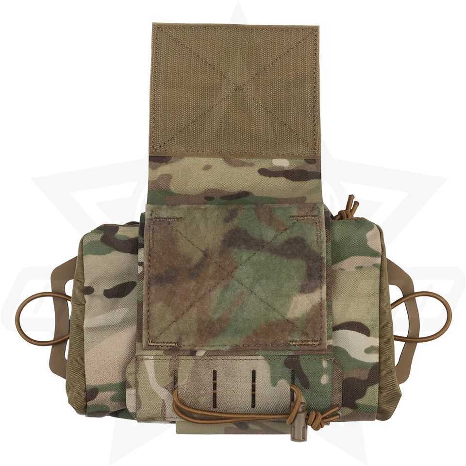 OphidianTac IFAK Kits Medium First Aid KitEDC Storage Bag for Camping Hunting Emergency Molle Bag Vest Accessories Z250411