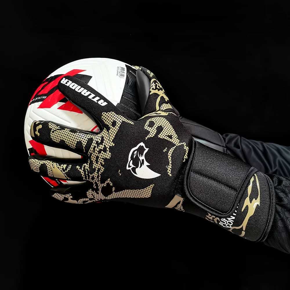 Adult and Childrens Football Goalkeeper Gloves Latex Wear resistant Sports Gloves Professional Match Anti slip Football Goalkeeper GlovesXJ250412