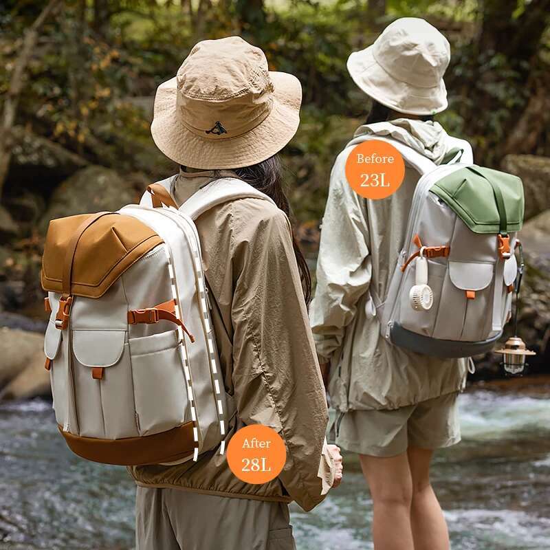 I For Women Travel Large Capacity Designer Outdoor Backpack Expandable Laptop Backpacks Waterproof