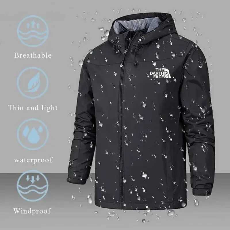 2025 Mens waterproof jacket heat hunter jacket camouflage with hood high-quality European pilot windproof jacketT251112
