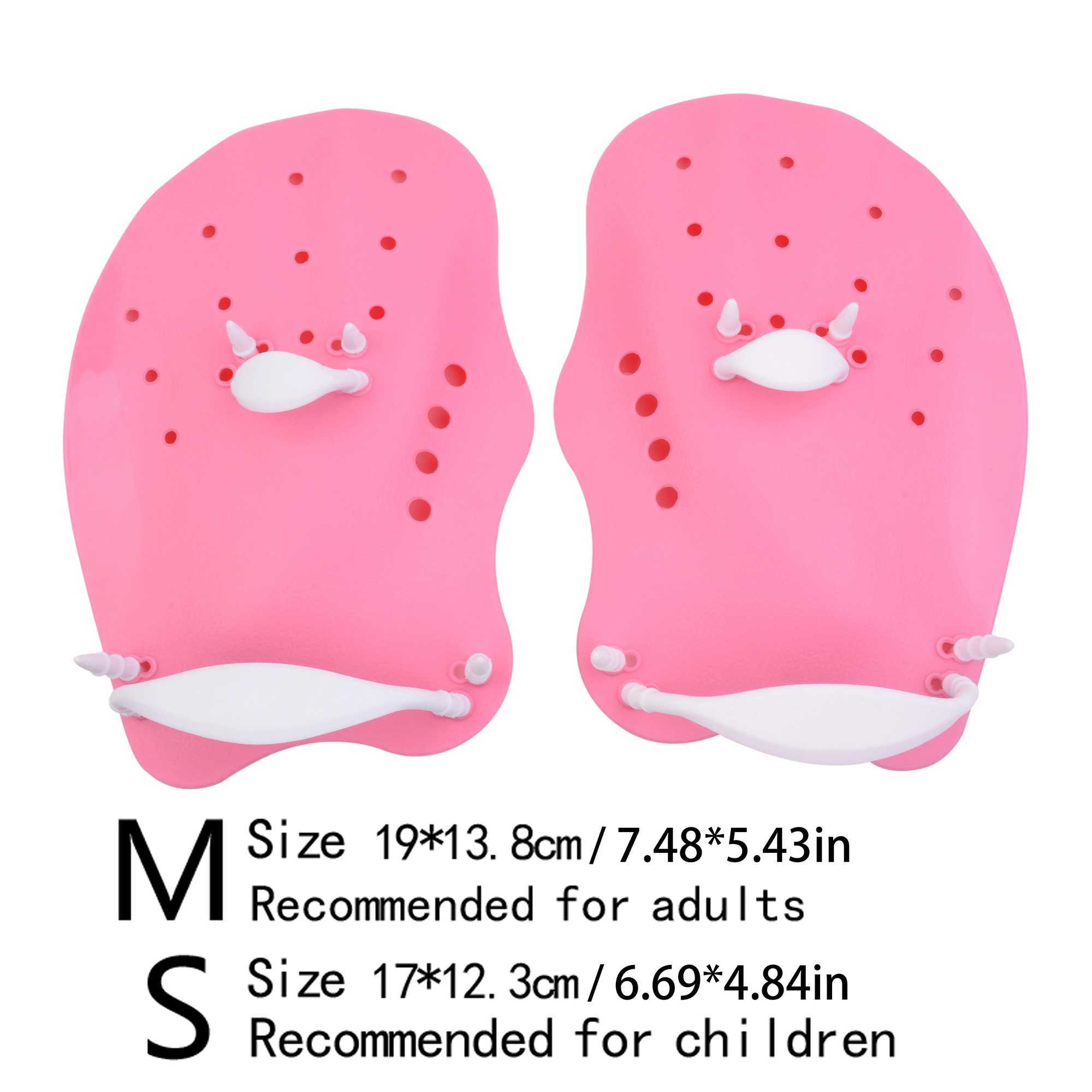 Black swimming fins paddles childrens freestyle paddles training fins professional swimming equipment palmY250412