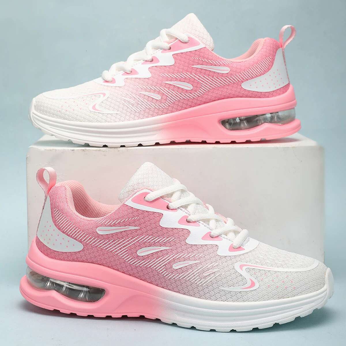 2025 Summer New Women's Walking Air Cushion Mesh Breathable Tennis Designer Fashion Sports Shoes