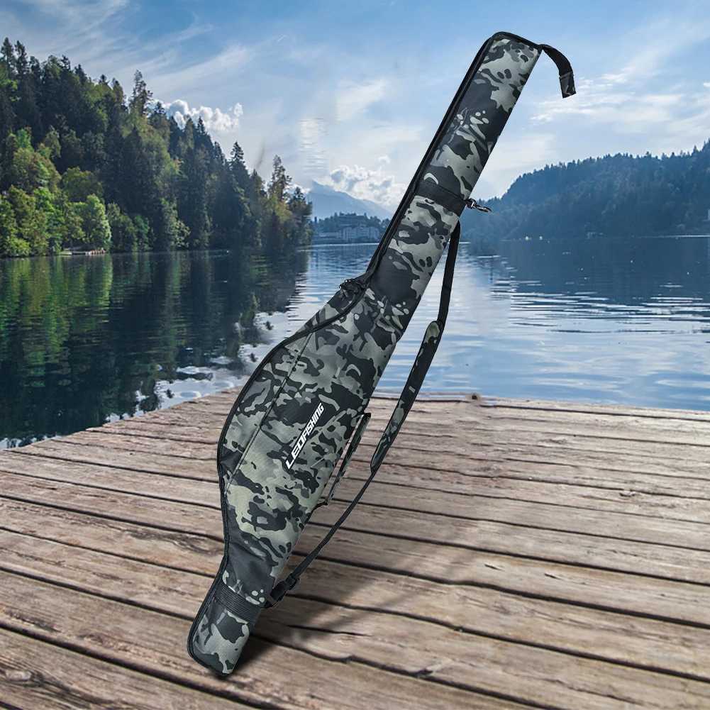120/140/160CM Fishing Bag Portable Folding Fishing Rod Storage Bag Fishing Pole Gear Tackle Tool Carry Case Carrier Fishing Tool Z250411