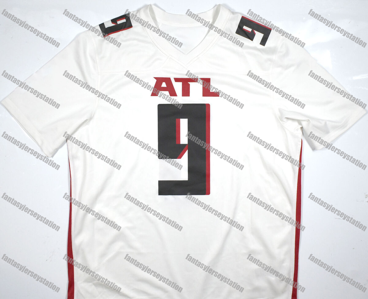 Personalized Football Jersey Cousins18 Robinson7 Penix Jr.9 Stitched Sanders21 Patterson London Vick Ridley Koo6 Pitts Jones11 Any Name Number for Men