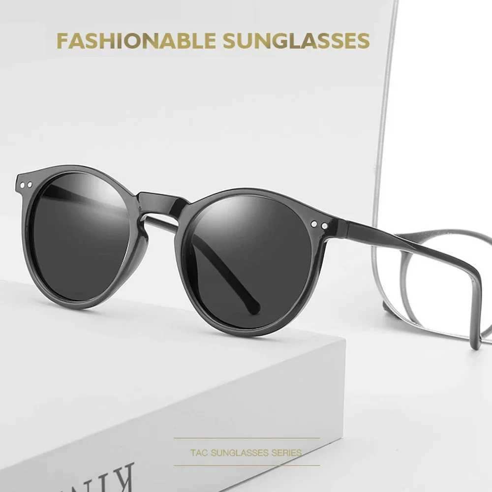 2025 Polarized Sunglasses Men Women Brand Designer Retro Round Sun Glasses Vintage Male Female Goggles UV400 Oculos Gafas De Sol Z250411