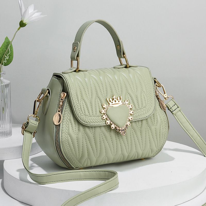 Trendy Shoulder Soft Leather Small Versatile Texture Crossbody Lightweight Women's Bag