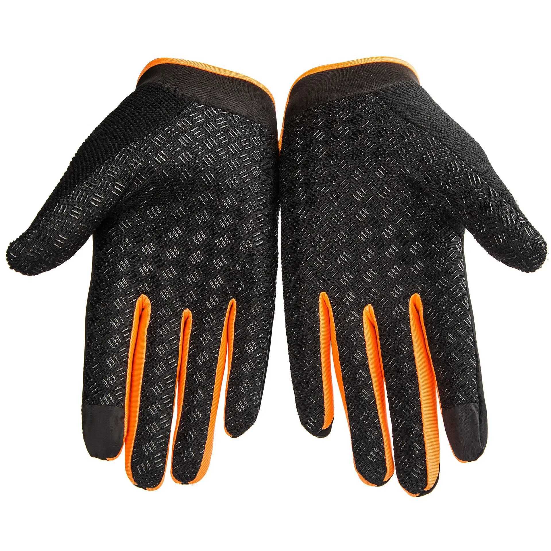 Men Cycling Motorcycle Gloves Full Finger Touch Screen Mtb Bike Bicycle Gym Training Fitness Gloves Outdoor Sports Fishing GloveC250412