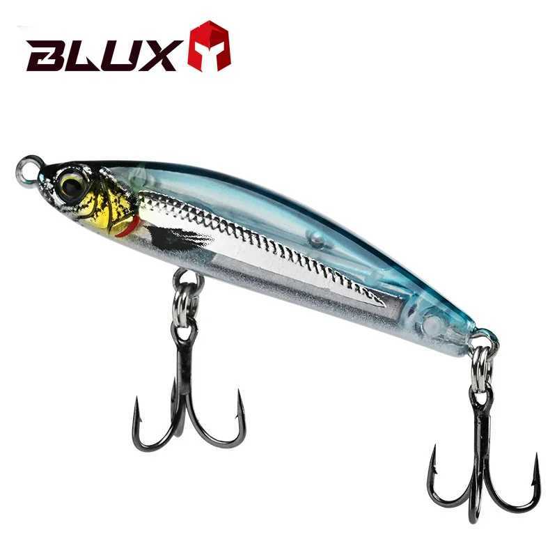 BLUX EXILE 50 Sinking Gravity Pencil Heavy Stick Fishing Lure 50MM 8G Saltwater Lipless Minnow Wobbler Hard Plastic Bait Z250411