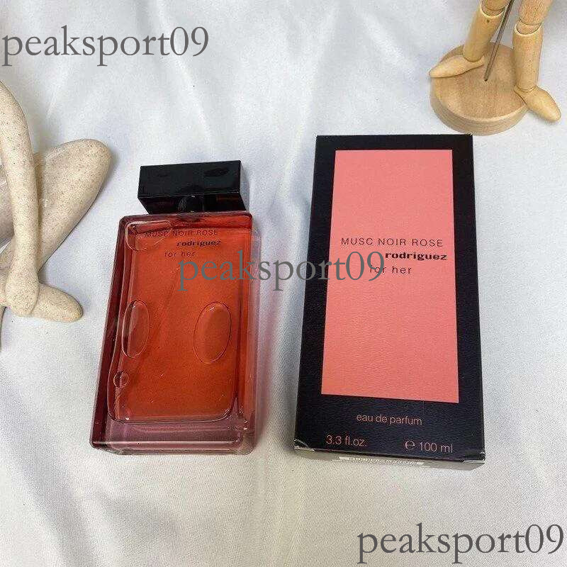 Top In Stock Women Perfume Rodriguez PURE MUSC NOIR ROSE For Her Perfumes Woody Ral Notes Eau De Toilette Fragrance Fragrances Lasting Charm PARFUM 10