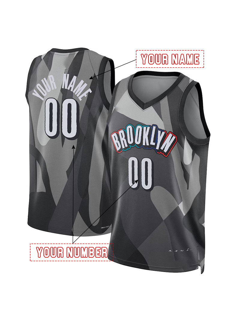 7 Durant Basketball Jerseys Bridges Thomas Harris Simmons Curry Claxton Custom Jerseys