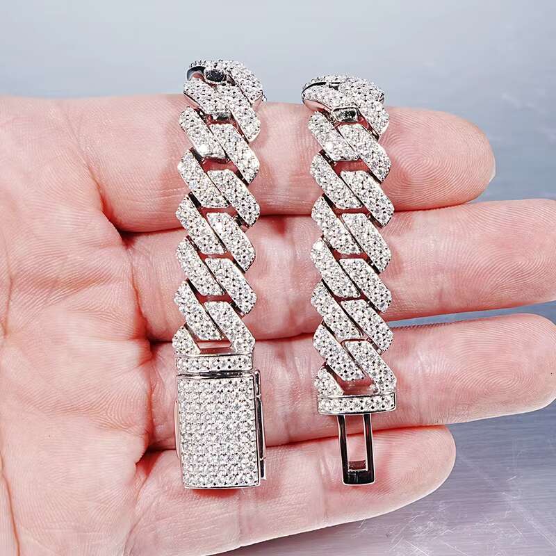 12mm 14mm Miami 10K 14k True Female Laboratory Cuban Chain