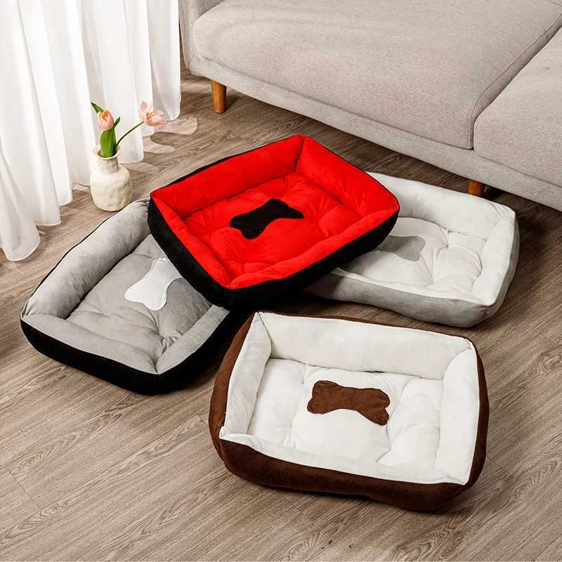 Pet Dog Bed Sofa Mat Pet Products Coussin Chien Animal Accessories Dog Basket Supplies Used for Large Medium and Small Domestic Cat Beds X250412