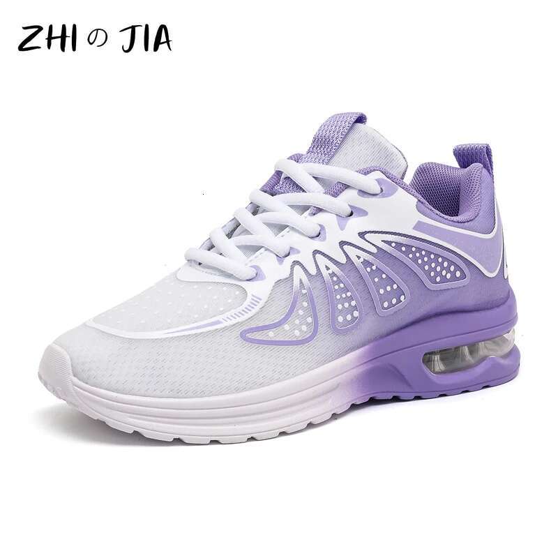 2025 Summer New Air Cushion Women's Mesh Designer Fashion Breathable Shoes Outdoor Running Shoes Casual Sports Shoes