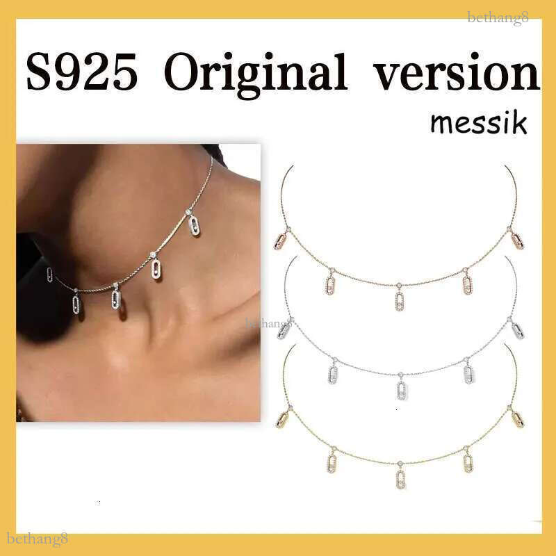 S SierHot Sale in France MESSICK Pendant Necklace,Personalised Fashion High Quality Festival Party Jewellery