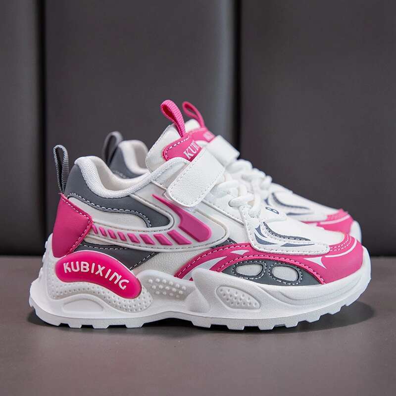 2025 New Children's Trainer Cute Leather School Thick Designer Fashion Sports Shoes for Girls