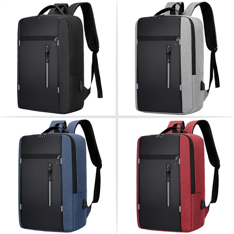 Waterproof Business Backpack Men USB School Backpacks 15.6 Inch Laptop Backpack Large Capacity Bagpacks for Men Back Pack Bags250403