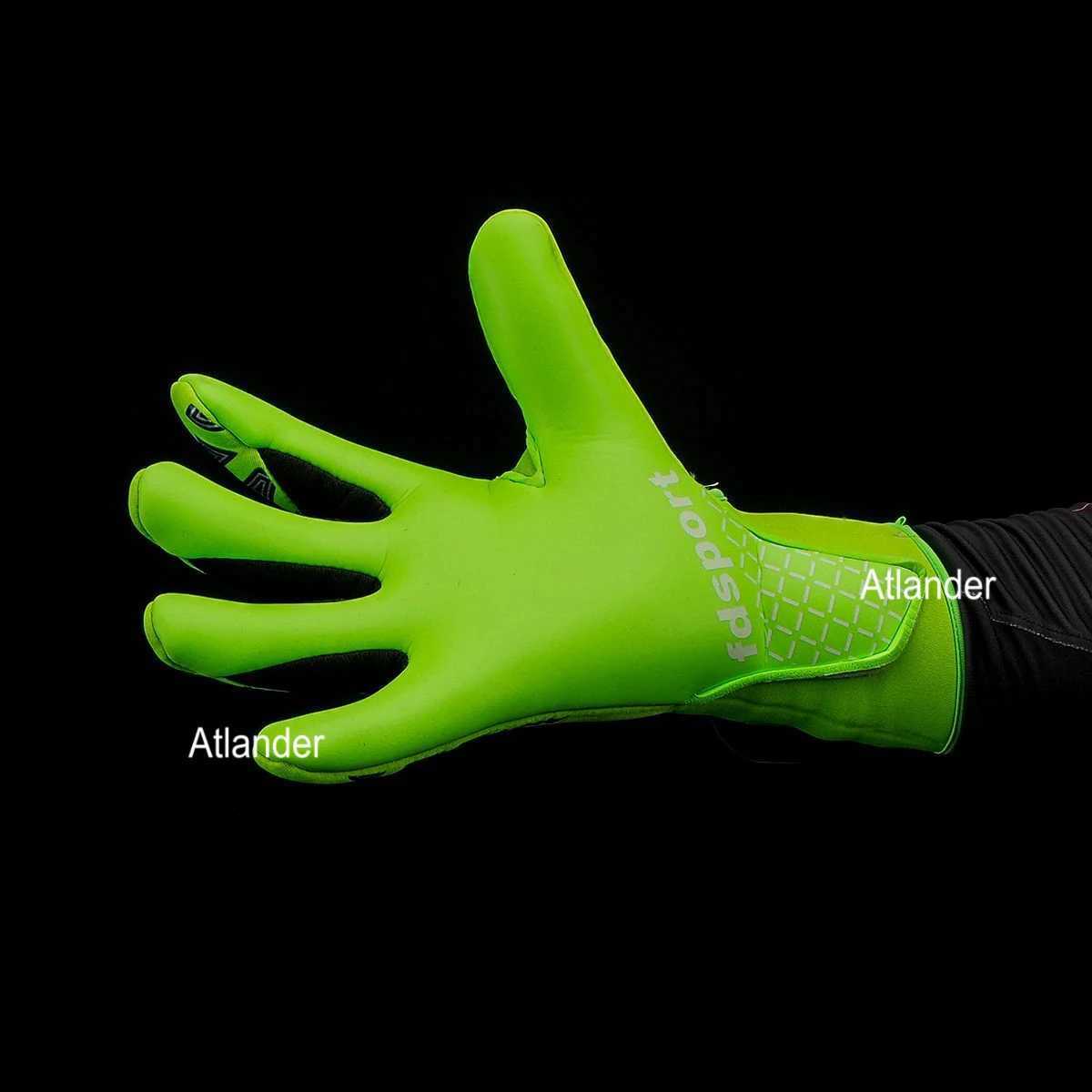 Premier Quality 4mm Latex Goalkeeper Gloves Football Soccer Men Women Thick Gloves Football Futbol Futebol Match Goalie GlovesW251112