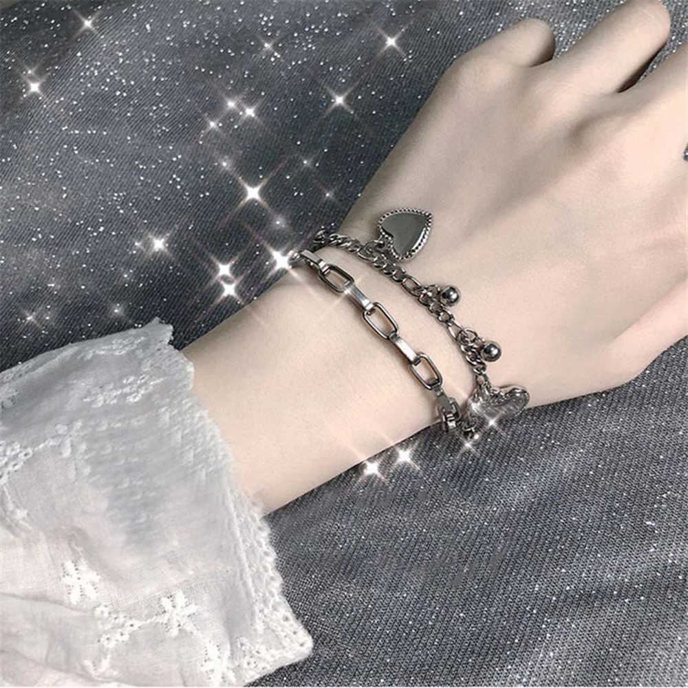 Bohemian Bracelets for Women Fashion Multilayer Beaded Chain Bracelets Set Charm Bracelet Bangles Jewelry PunkC250411