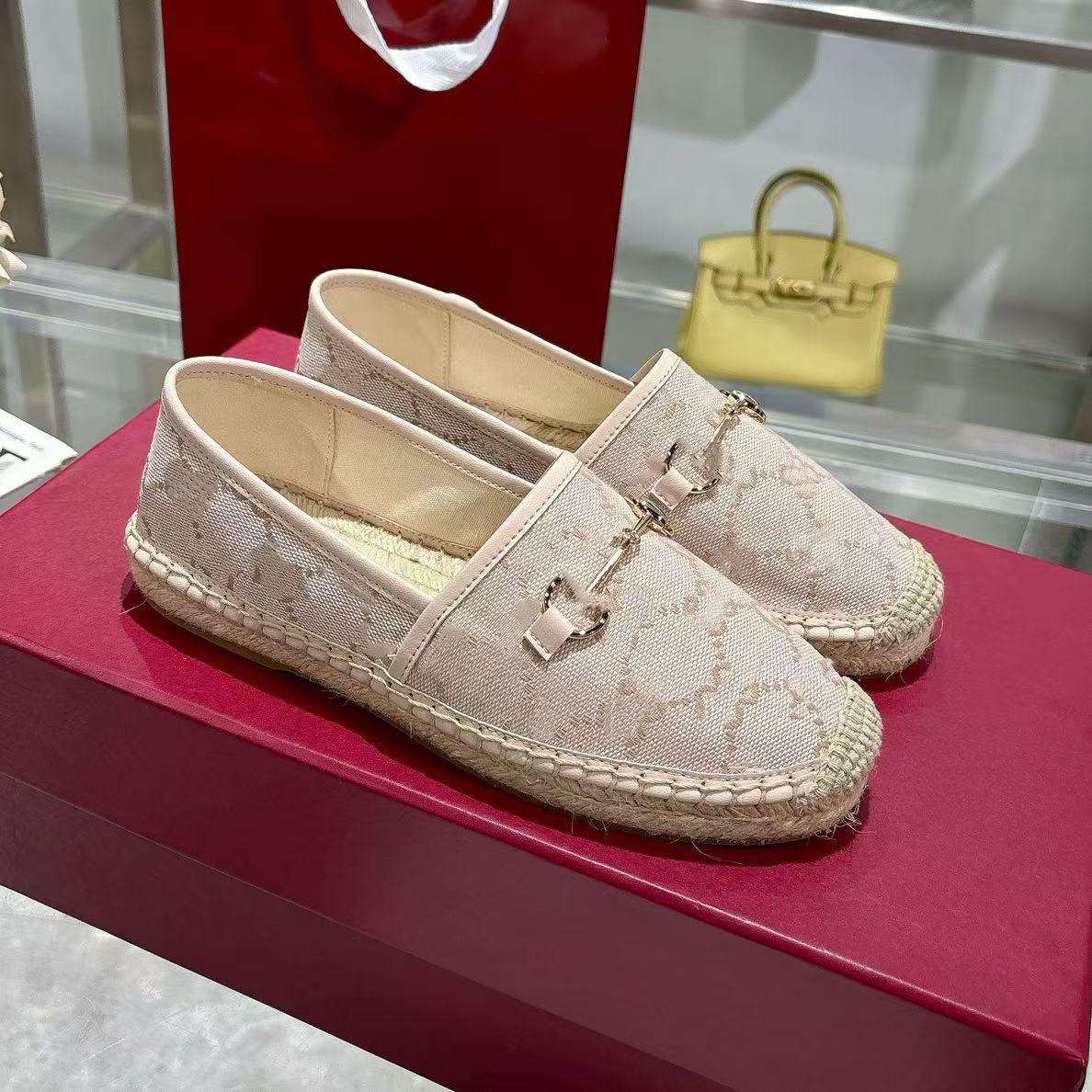 Triangle Plaque Satin slip on Espadrilles shoes JUTE Sole spring Silk flats loafers hand made luxury designers shoe for women casual luxe lounge factory footwear 41