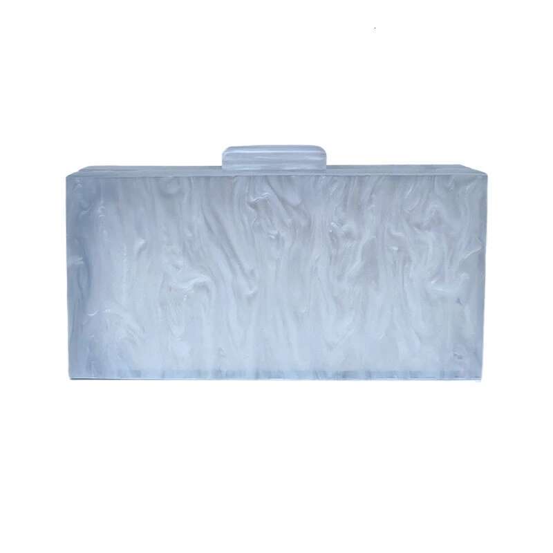 Acrylic Women's Small Handbag Shoulder Crossbody Strap Travel White Denim Evening Bags 2023 Chain Bag Mobile Phone Backpack