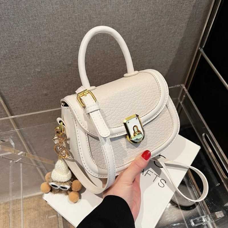 High-End Luxury Brand Ladies Handbag Leather Trendy Famous Designer Elegant Chic Accent Vintage Commuter BagW251111