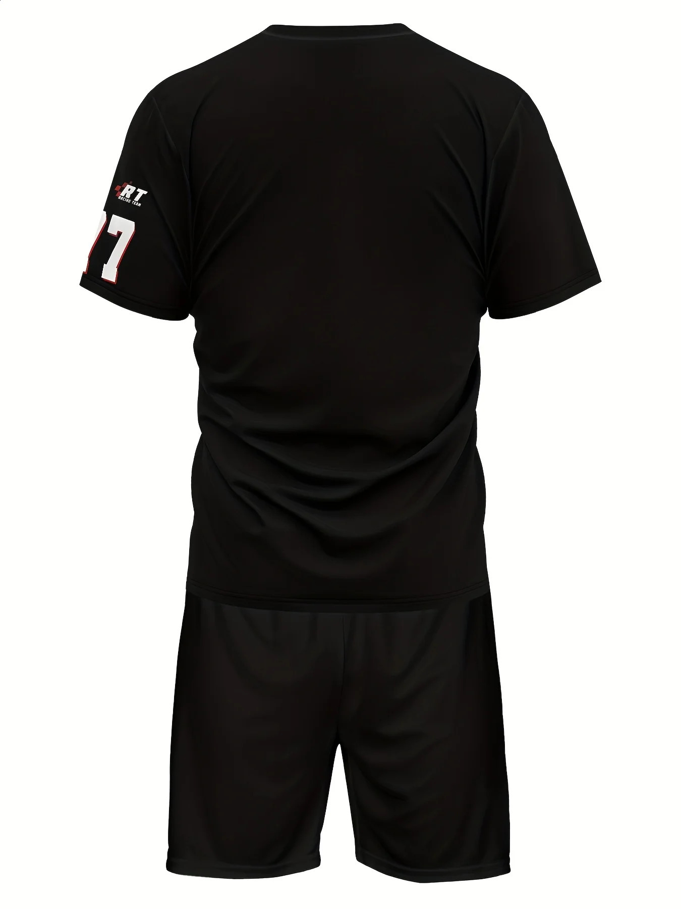 2025 summer 3D printed mens suit Chicago 777 Printed T-shirt Mens short-sleeved tracksuit Football T-shirt plus shorts 250407