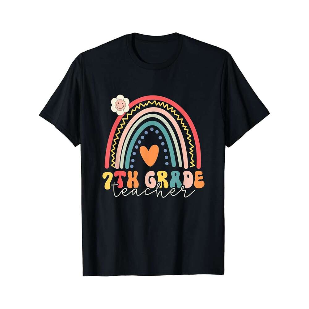 Designer T shirt Back To School Hello Seventh Grade Teacher Hello 7th Grade - 220g T shits